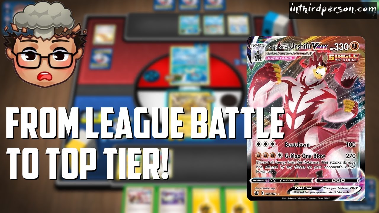 Be the Very Best with the Single Strike Urshifu VMAX League Battle Deck! (Upgraded deck list too!)