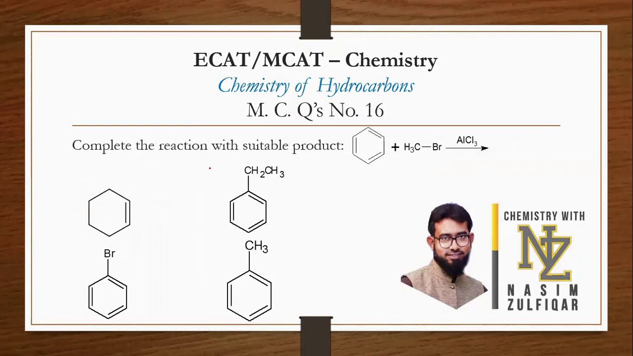 Chemistry of Hydrocarbons (MCQ's Practice Class for ECAT/MCAT)