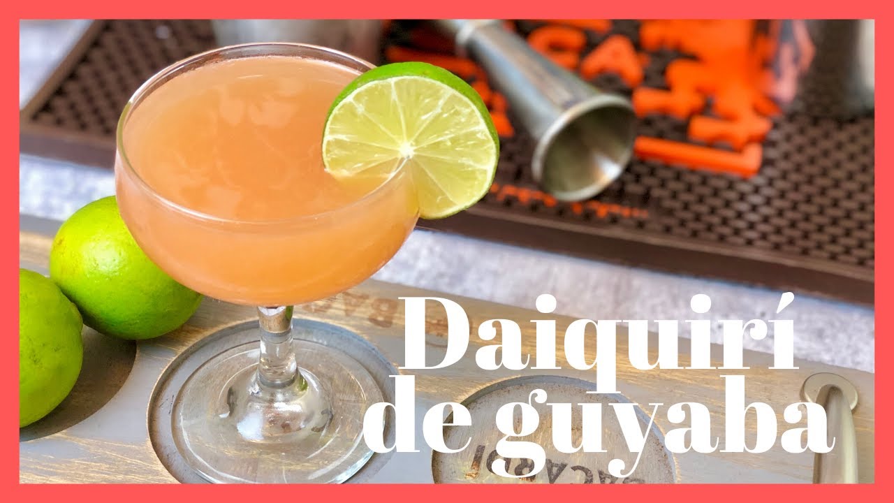 Daiquirí de GUAYABA ► Cóctel CUBANO con guayaba