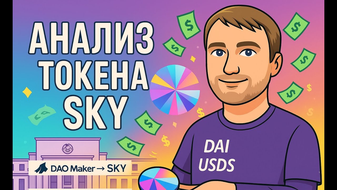 SKY (бывший MakerDAO) построил экосистему, печатает стейблкоины и выкупает свой токен | Прогноз