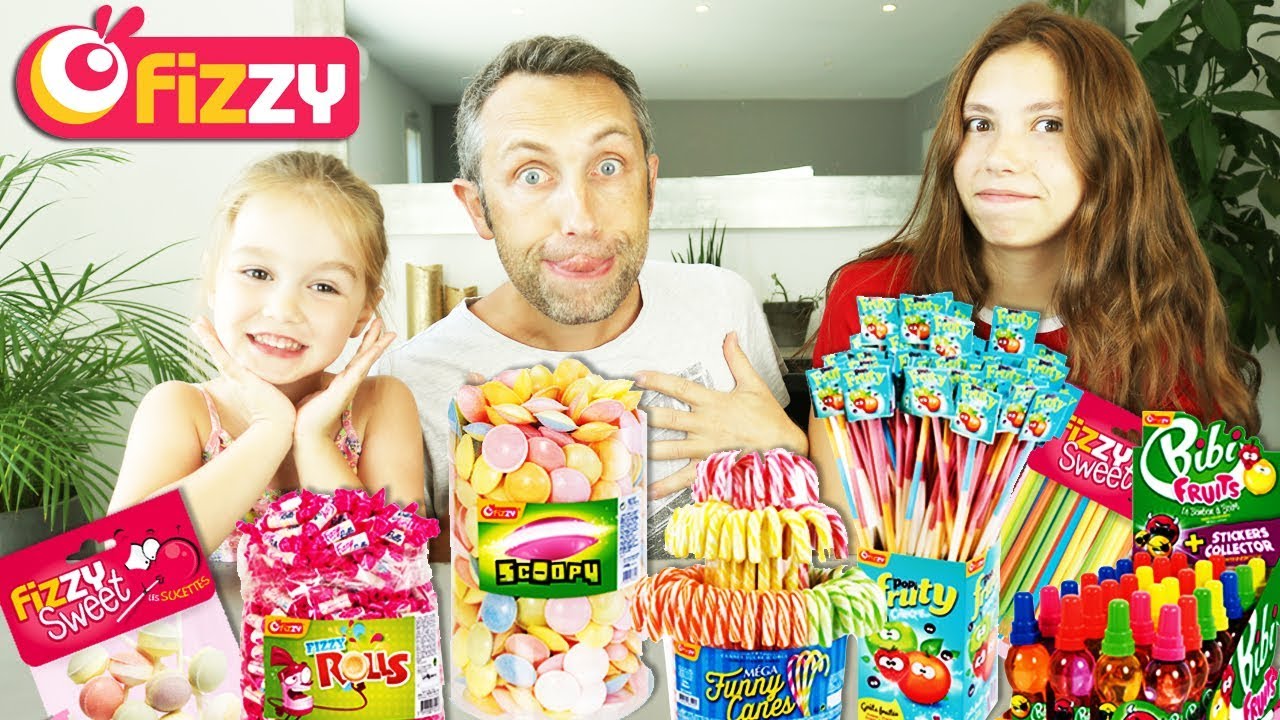 Dégustation de bonbons FIZZY à volonté ! Yummy Gummy Candy (Unboxing)