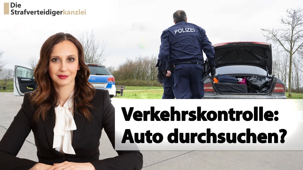 Polizeikontrolle: Darf Polizei Auto durchsuchen? | Dr. Arabella Pooth | Strafverteidigerin