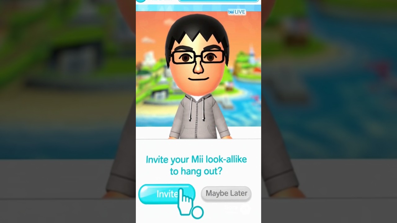 Nintendo Wii, но добавлен канал Tomodachi Life #игры #nintendo #гейминг #короткометражки