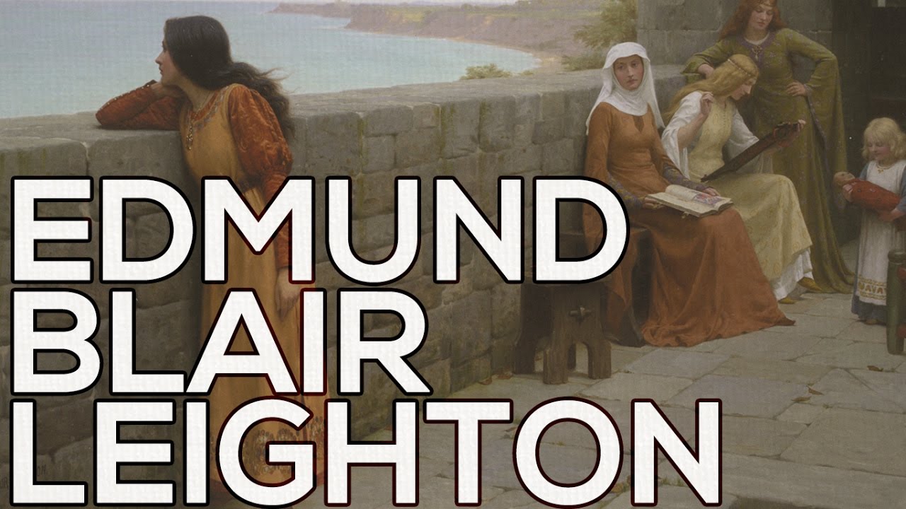 Edmund Blair Leighton: A collection of 92 paintings (HD)
