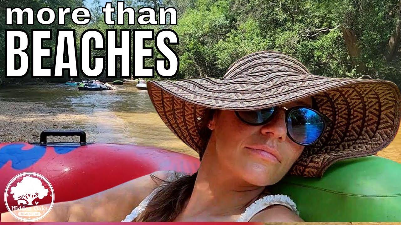 Tubing in Florida's CLEAREST RIVER waters | OUTDOOR ADVENTURE in BLACKWATER STATE PARK