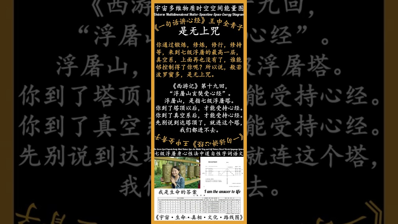 一句话讲心经：是无上咒：唐僧扫塔（1 4）层