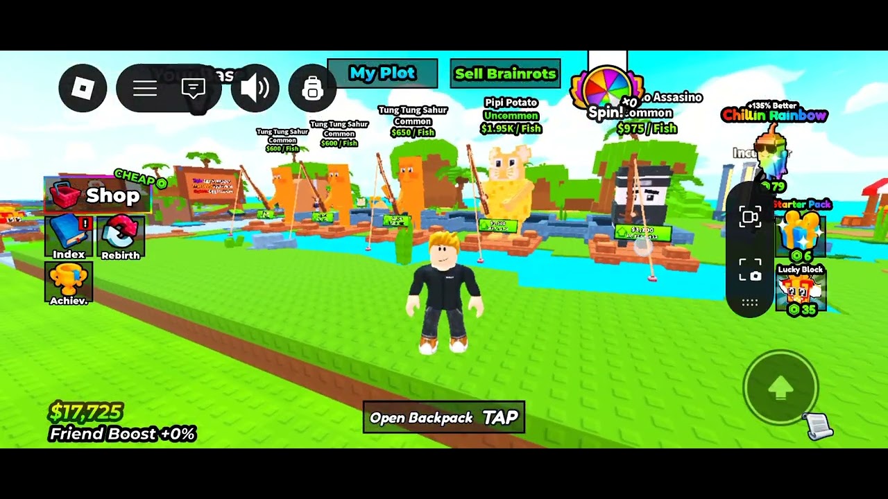 My Fishing Brainrots Roblox #roblox 