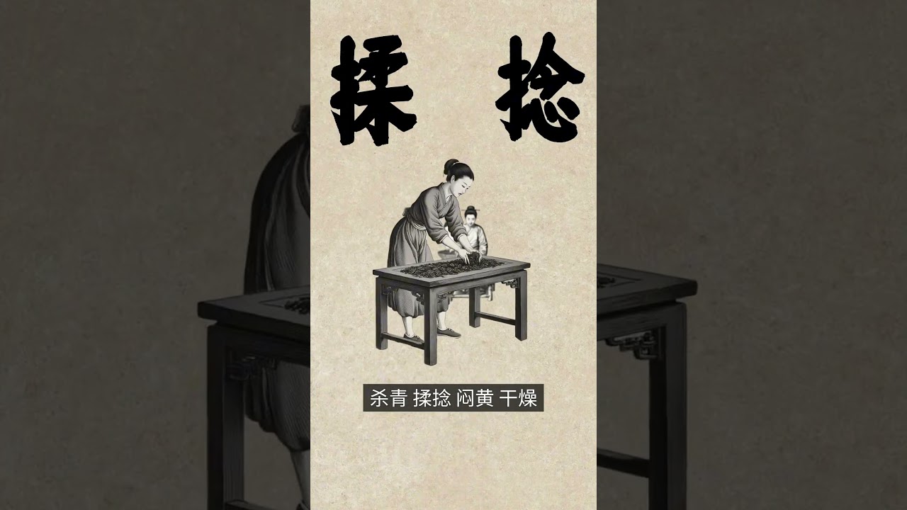 1分半了解中国茶之黄茶和黑茶 #美食 #科普 #传统文化 #茶