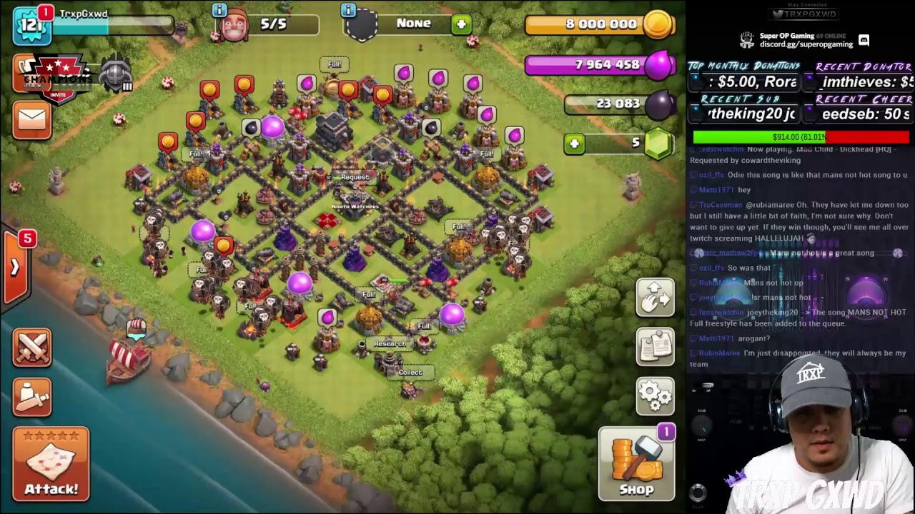 CWL INVITE! Final Hours! North Watchers v BFE CLASH OF CLANS