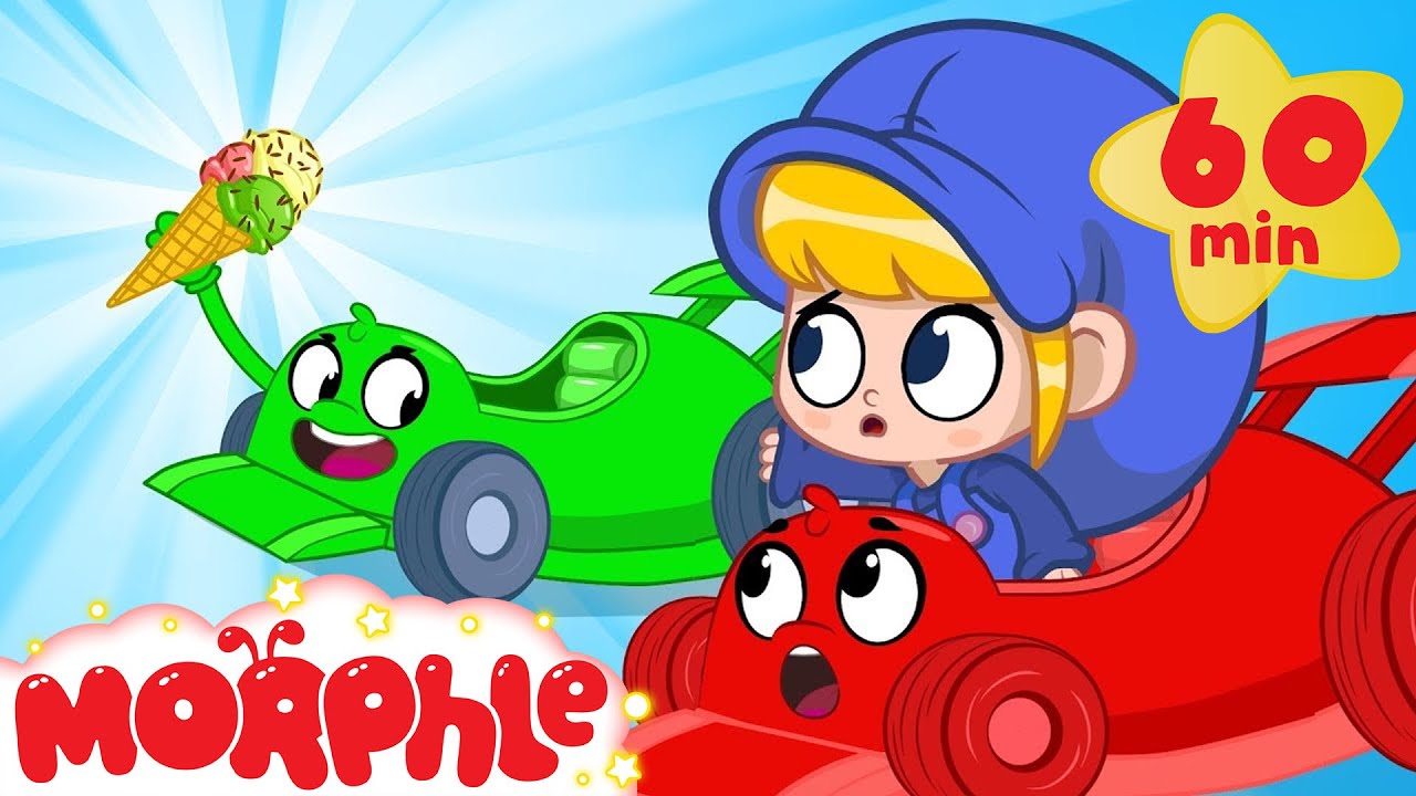 The Ice Cream Race - Morphle Vs Orphle | Cartoons for Kids | Mila and Morphle | Morphle TV