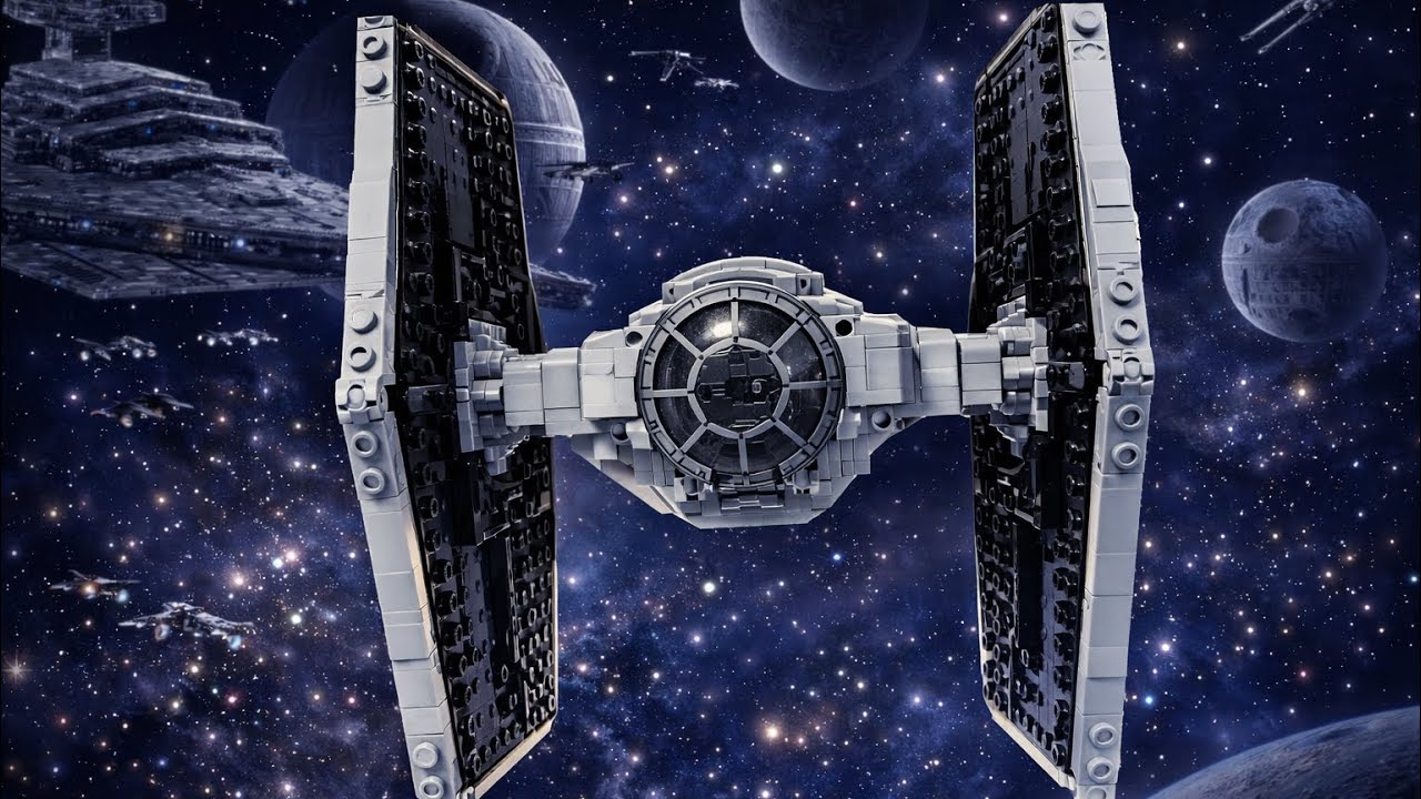 Tie-Fighter Lego Speed Build Stop Motion 