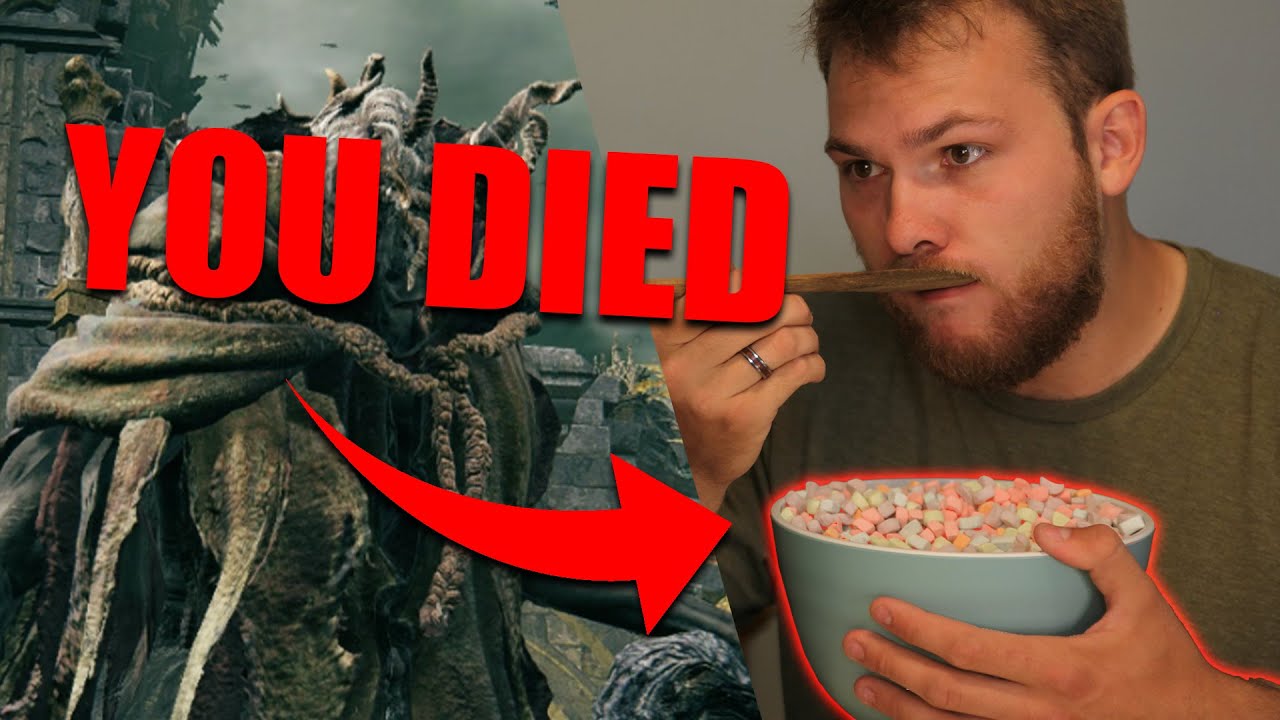 Elden Ring, but When I Die I Eat a Bowl of Marshmallows