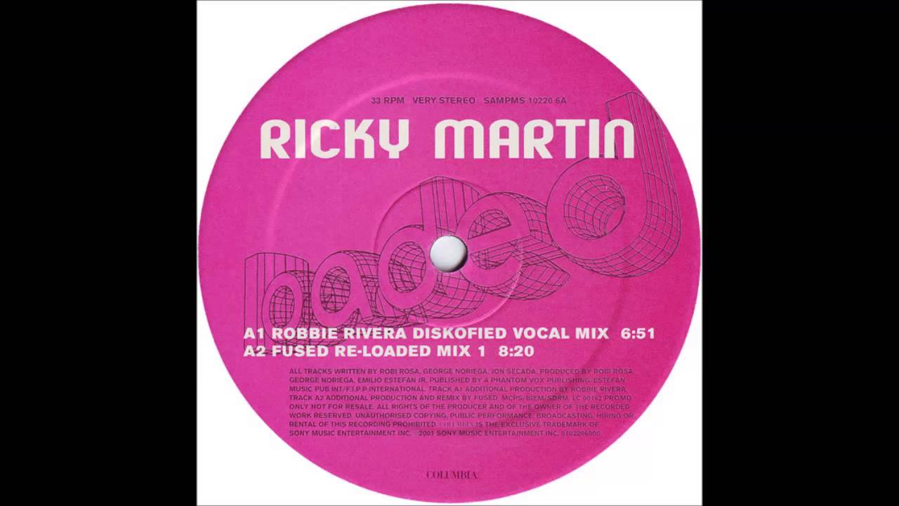Ricky Martin - Loaded (Robbie Rivera Diskofied Vocal Mix) (2001)