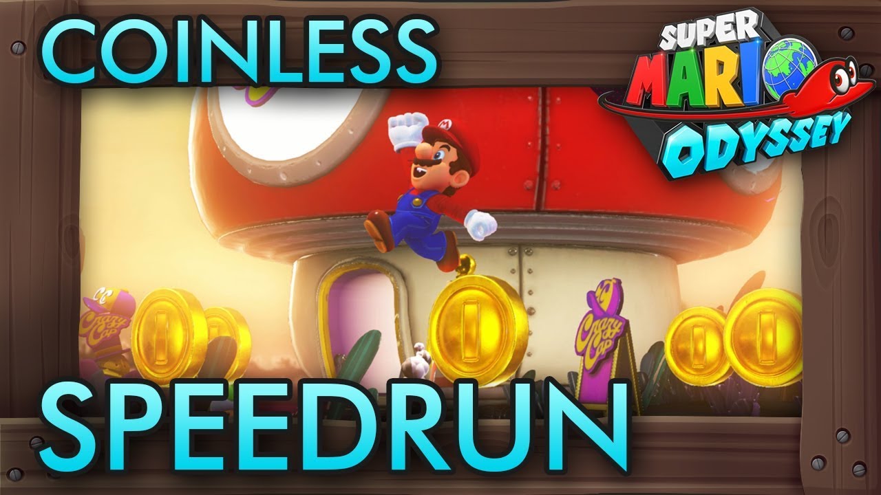 Super Mario Odyssey - Coinless Speedrun