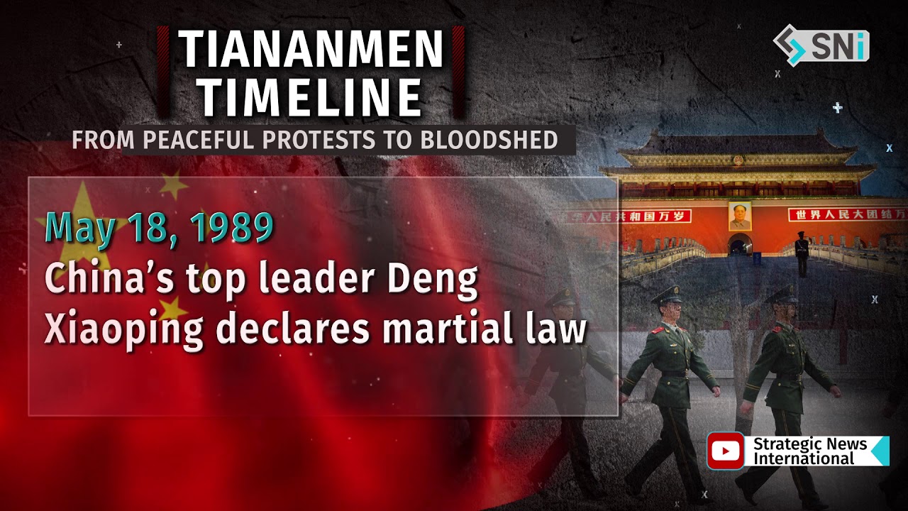 From Reform Hopes To Brutal Crackdown: Timeline Of Protests At Tiananmen Square