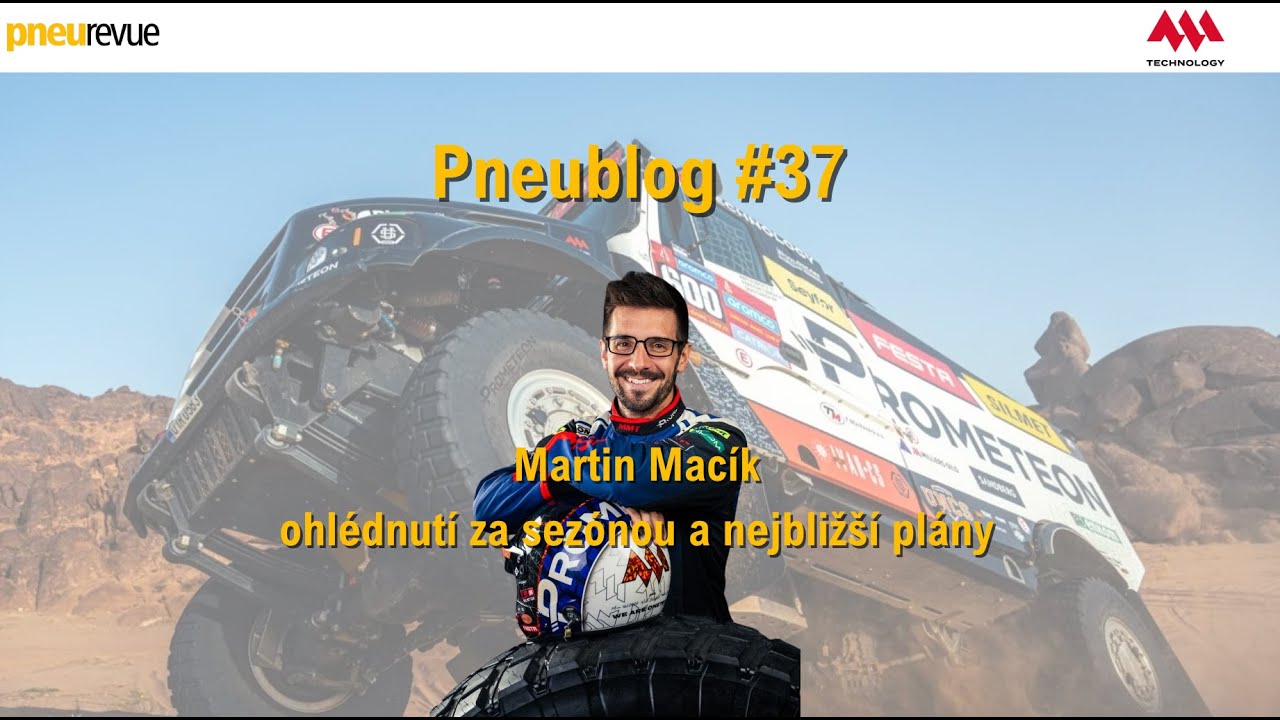 Pneu blog #37 Martin Macík - ohlédnutí za sezónou a nejbližší plány