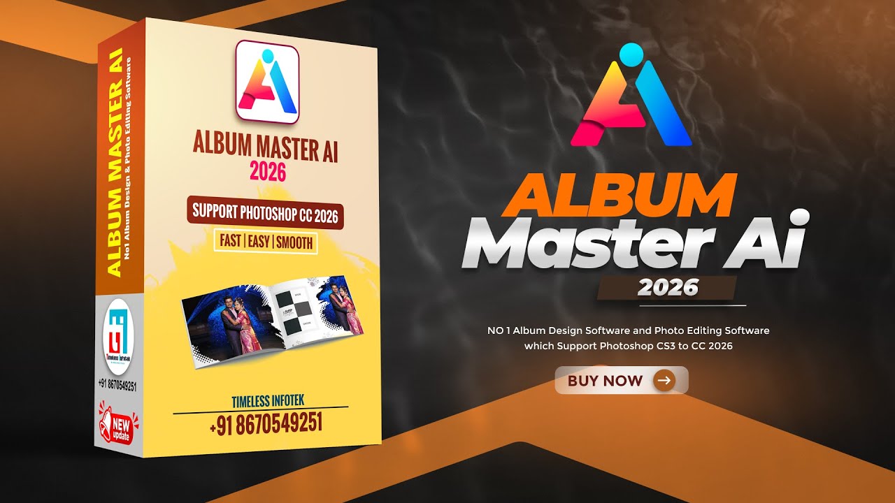 Album Master Ai 2026 - Support Photoshop CC 2026 - Fastest Album  Design Software 2026