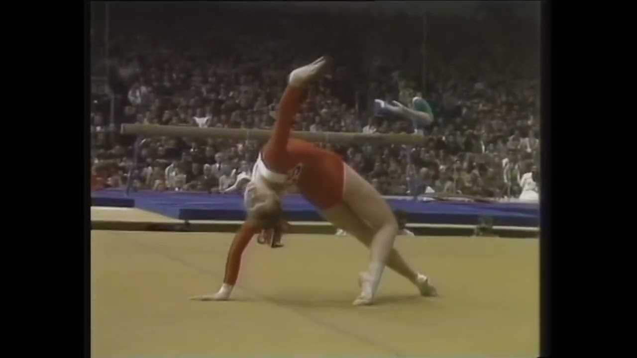 Yelena Mukhina URS - 1978 Worlds AA Floor Exercise