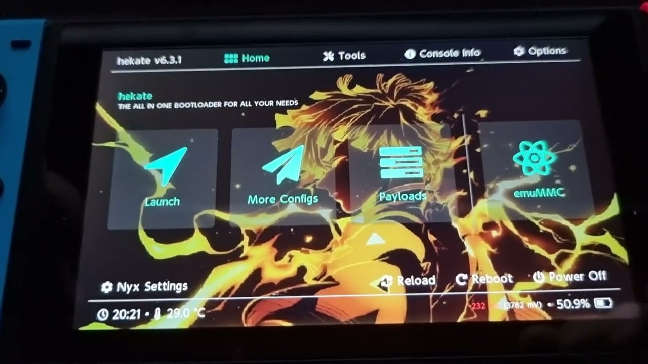 Nintendo Switch CFW instalacja Android 15