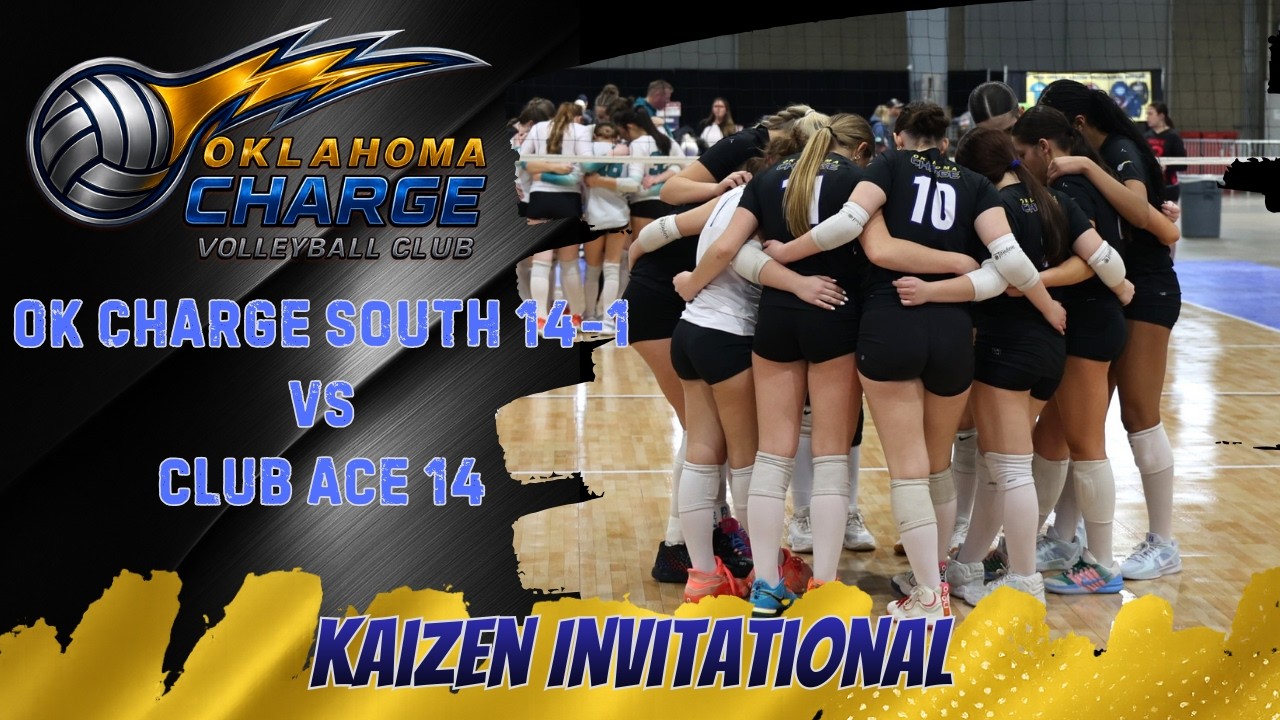 Oklahoma Charge South 14-1 vs Club Ace 14 #volleyball #sports #averyc12