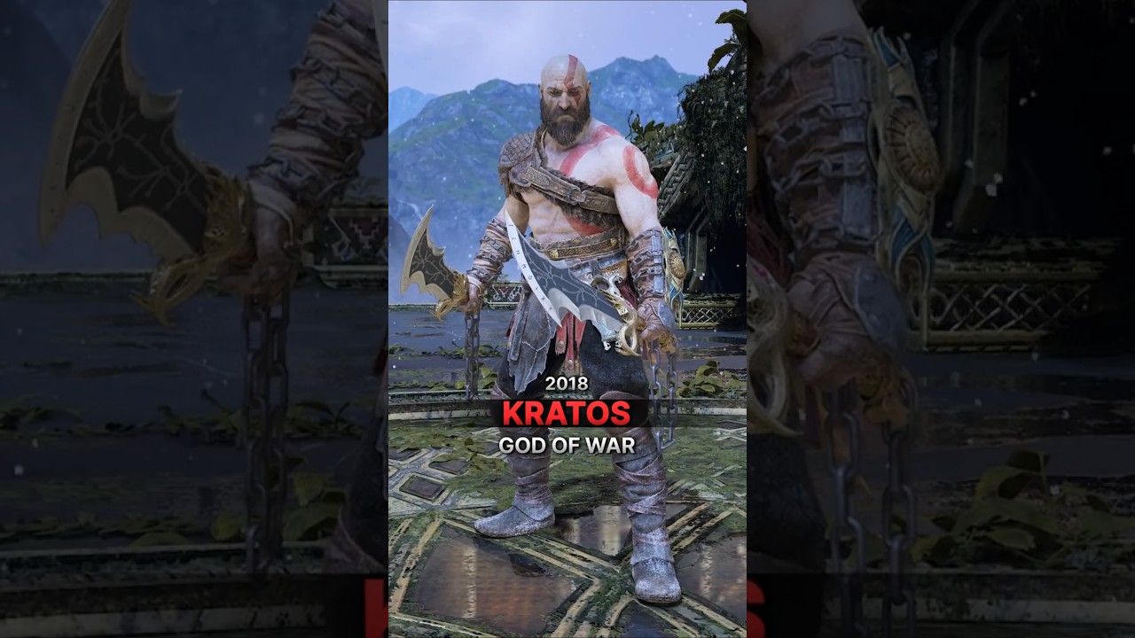 Kratos | God of War 1 to GoW: Sons of Sparta (2005-2026) Evolution