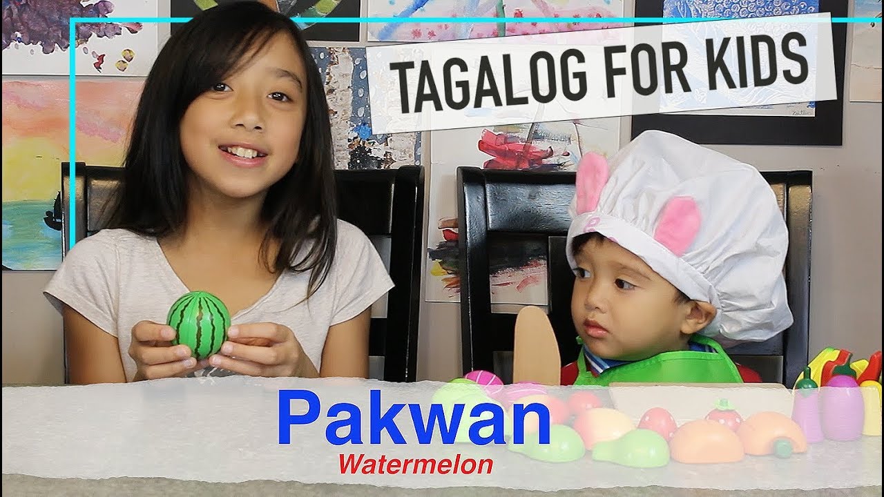 Fruits and Vegetables in Tagalog (Filipino) | Tagalog for Kids