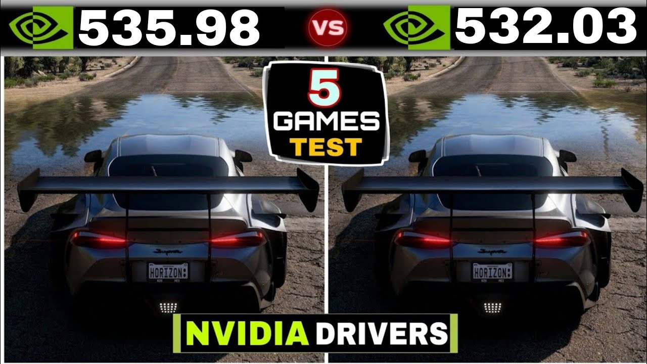 Nvidia Drivers (532.03 vs 535.98) | Nvidia 535.98 New Update | 5 Games Test | GTX 960