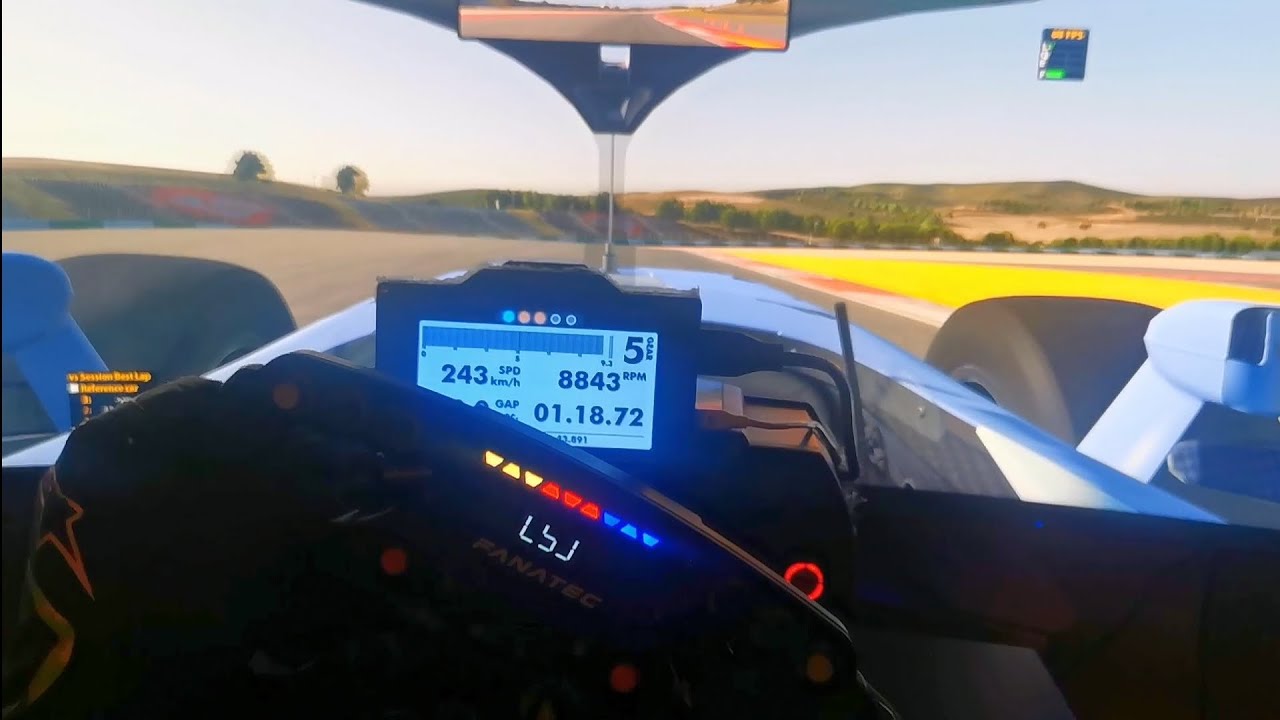 Samsung Odyssey G9 iRacing new Portimao track POV (Algarve) onboard testing