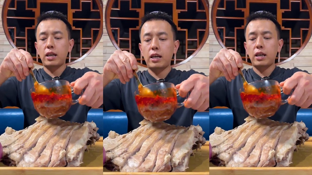 Yummy #68 I GIANT PORKBELLY😋😋..|EATING SHOW |CHINESE MUKBANG |#mukbang #eatingshow #belly #delicious