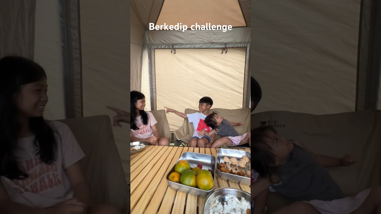 ENGGAK PERNAH BISA DIAM KALAU MAKAN #campingadventurefamily #keluargaberkemah #campingindonesia