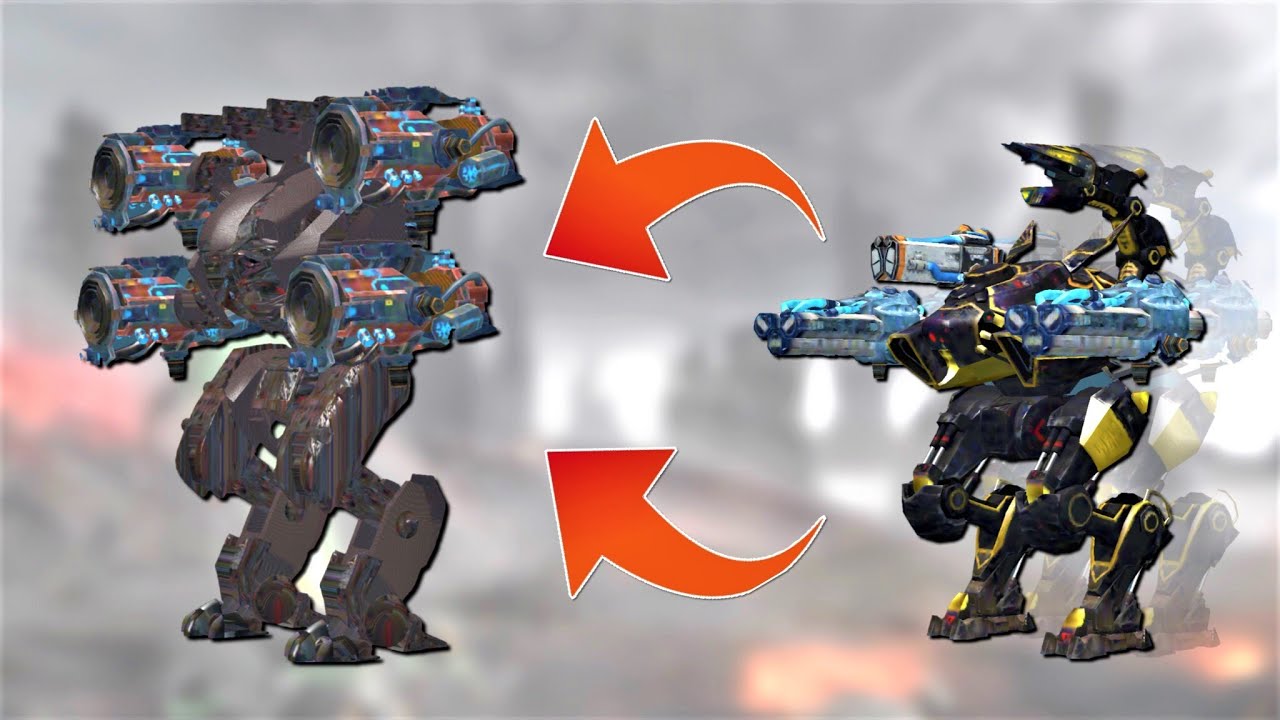 [WR] NEW Robot Typhon Is Easily Killed By Scorpion ...? | War Robots Remastered Test Server Gameplay