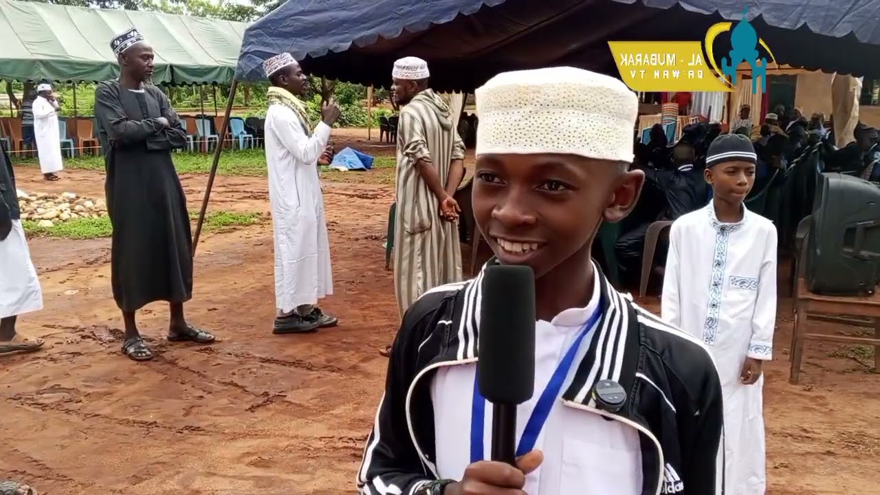 MAHOJIANO NA WASHIRIKI WA MASHINDANO YA QUR'AN, KABUKU #islamicvideo #africa #stitchtricks 