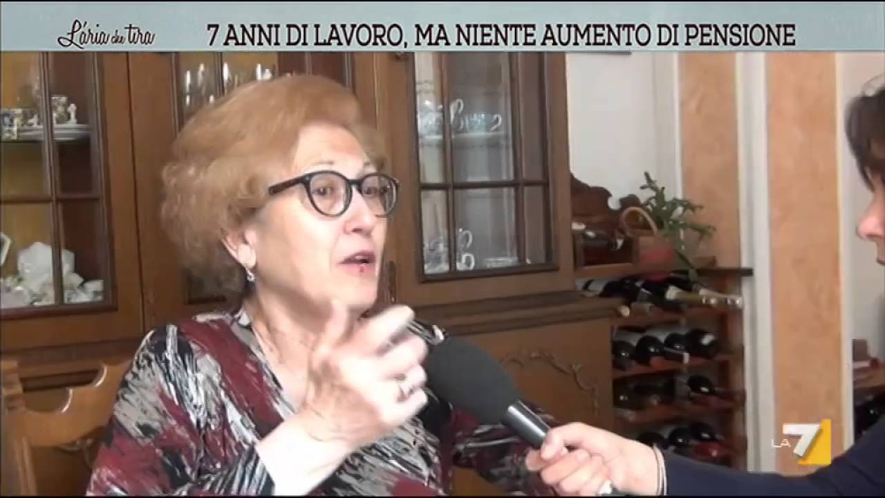 7 anni di lavoro, ma niente aumento di pensione
