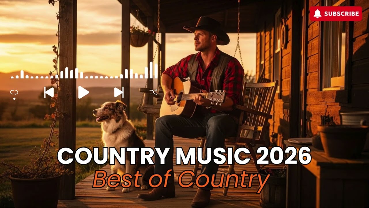 Relaxing Country Music with Warm Guitar and Sunset Vibes