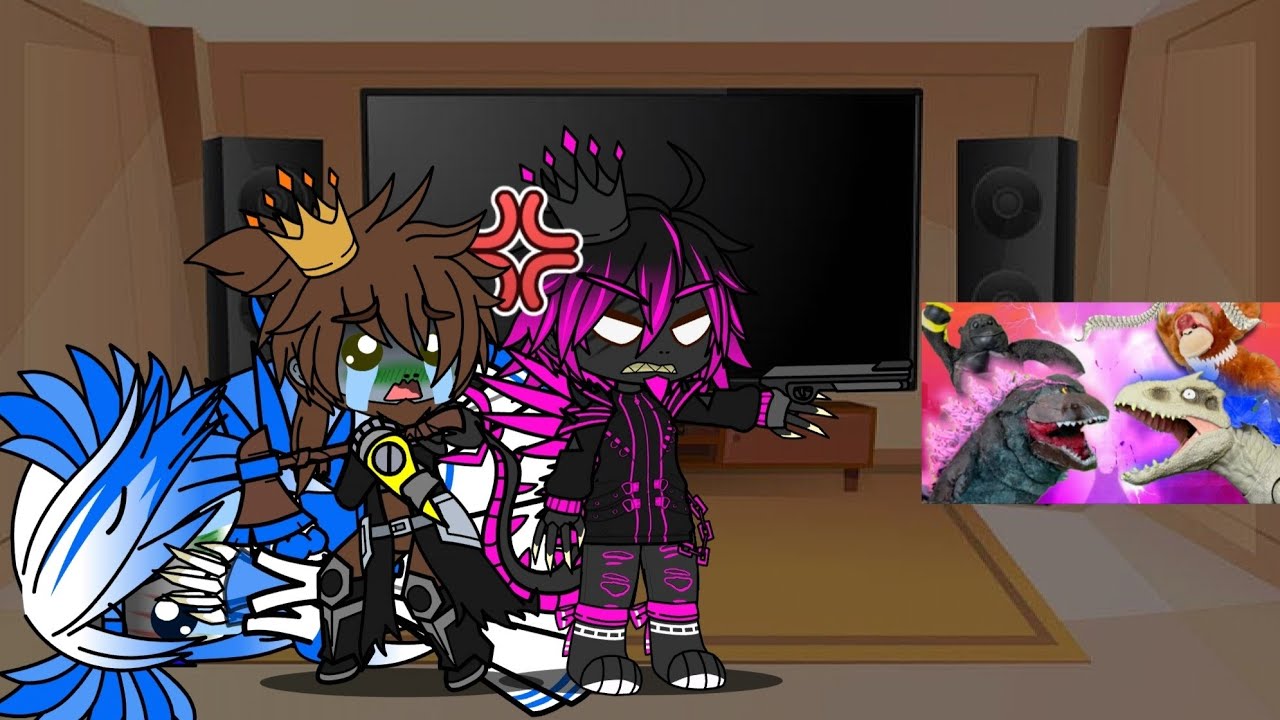 El monsterverse reacciona a gadzooki x konky donk: the new monkey de @StinkyBlueRat