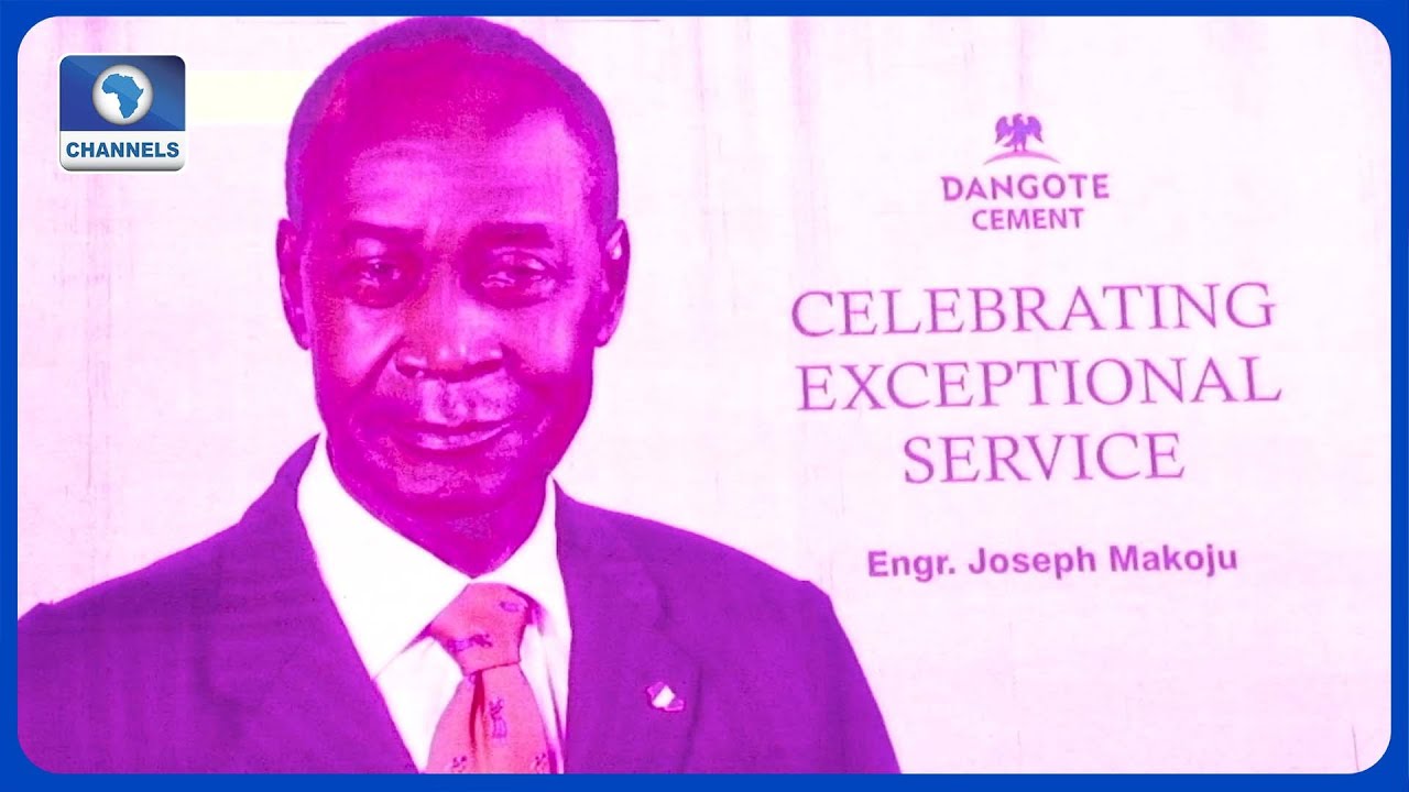 Dangote Cement Celebrates 'Exceptional Service' Of Ex CEO Engr. Makoju