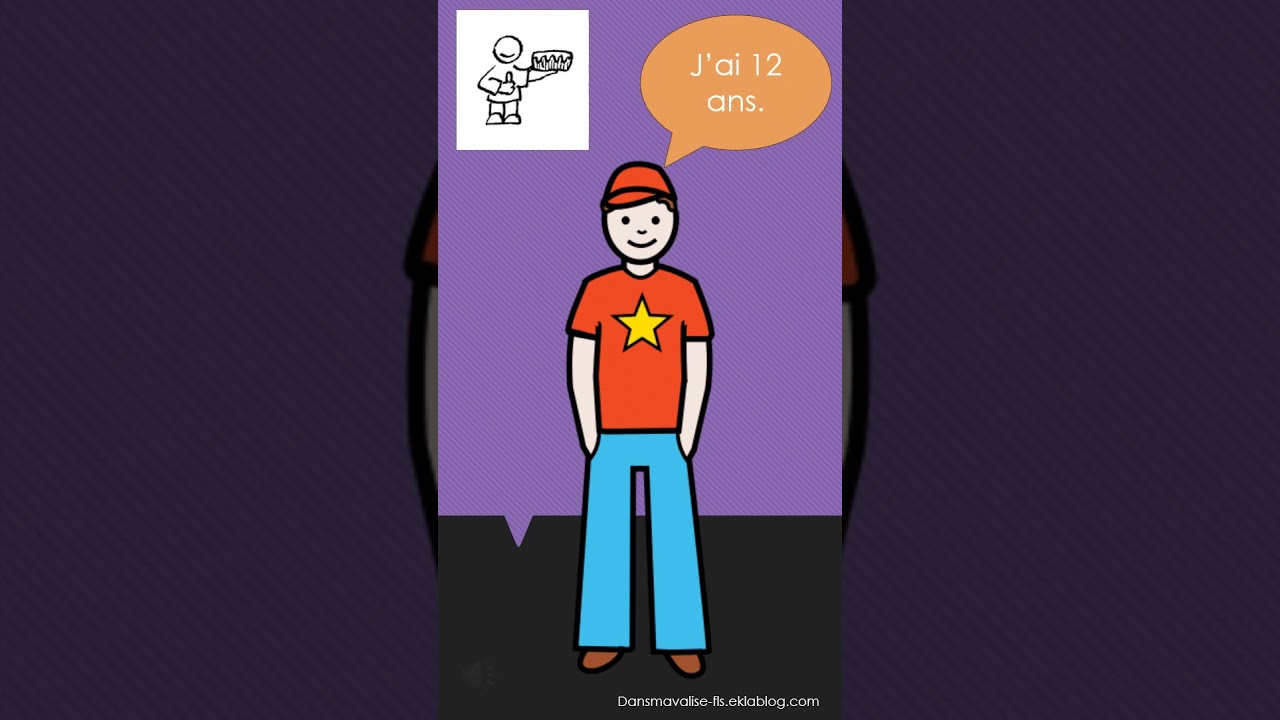 J'apprends le fran&ccedil;ais: se pr&eacute;senter, Simon  #fls #upe2a