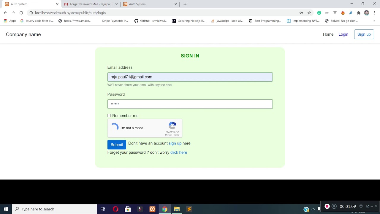 01 - Authentication  system introduction