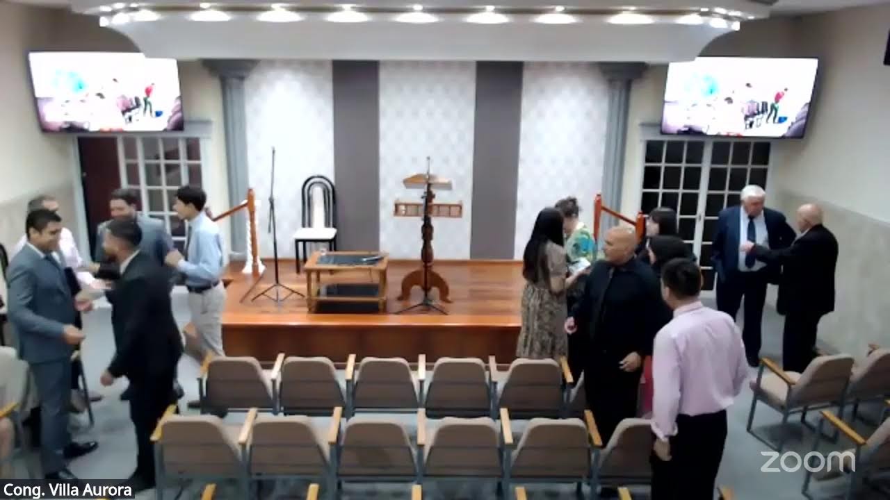 Reunión Zoom de Cong. Villa Aurora