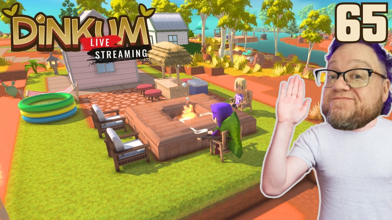 Dinkum Let’s Play Ep 65 Live | We're Still Moving in the NPC's
