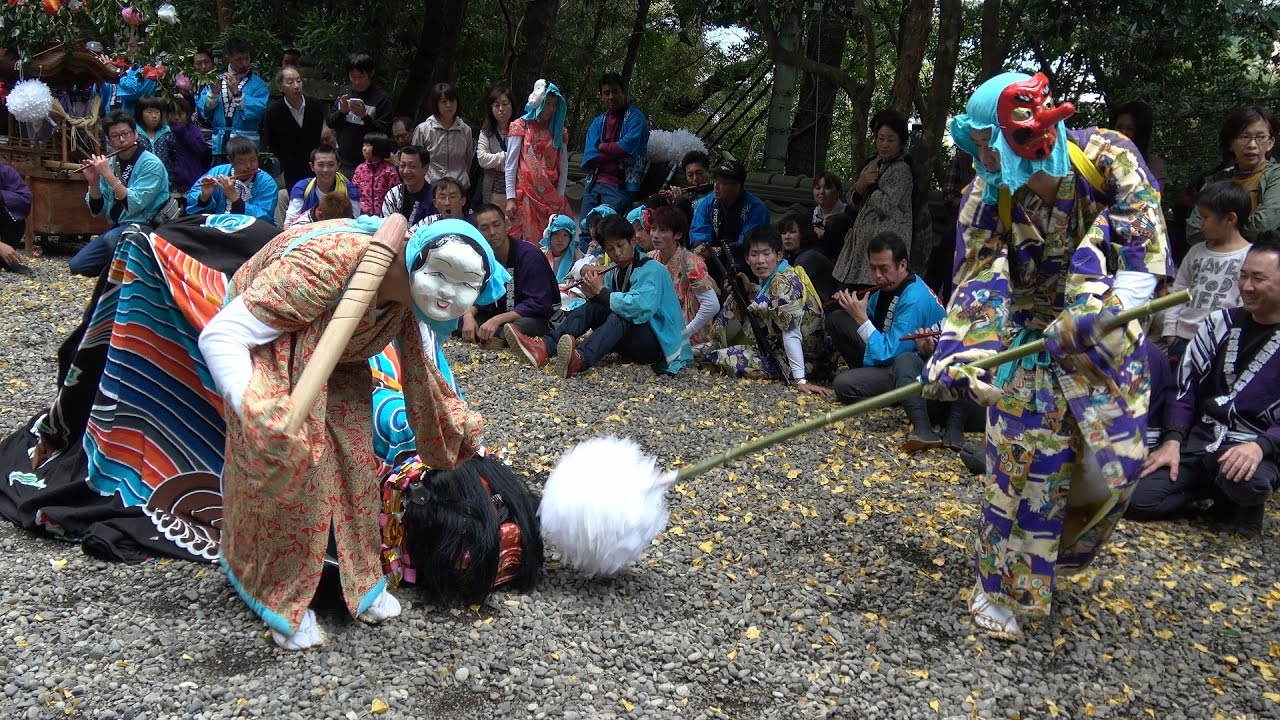 【祭り】和歌山縣田邊市萬呂の獅子舞