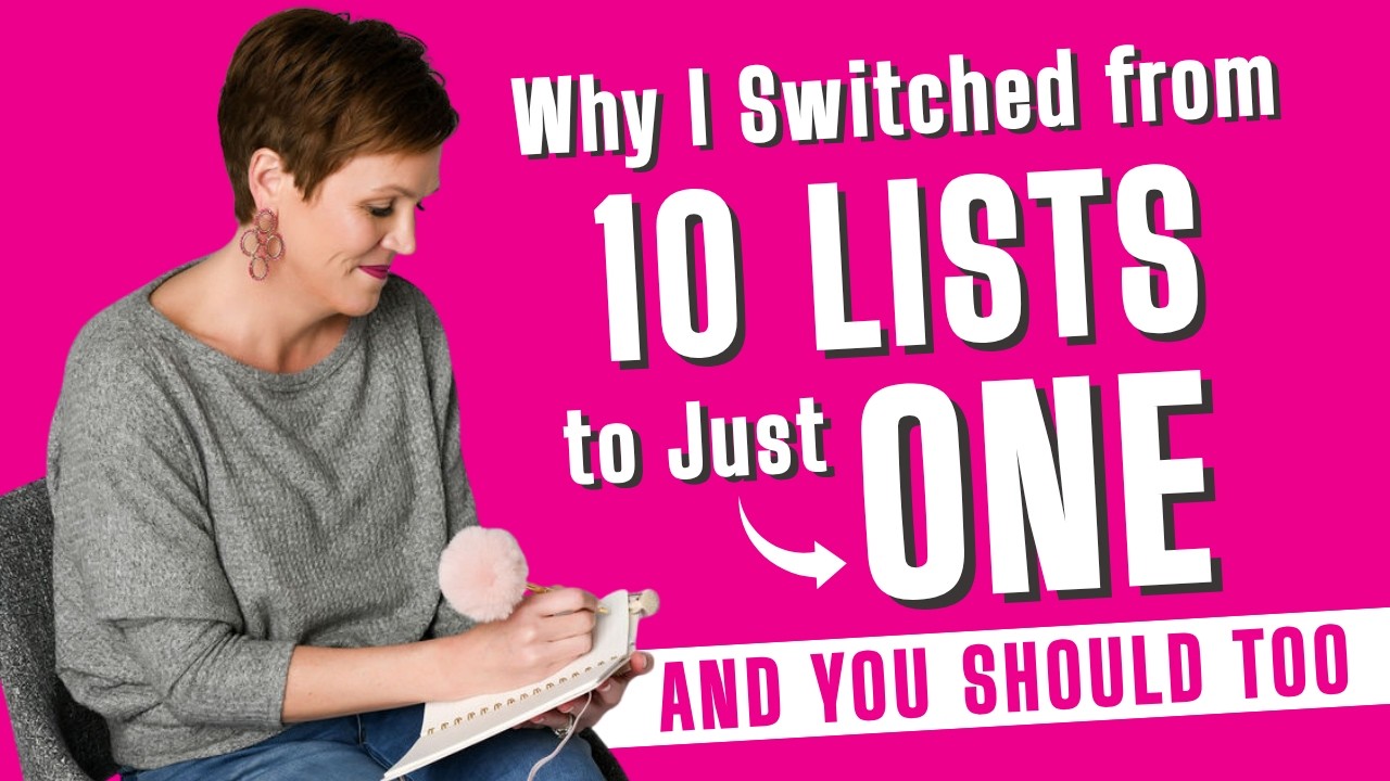The One List System That Finally Made Planning Easy for Me