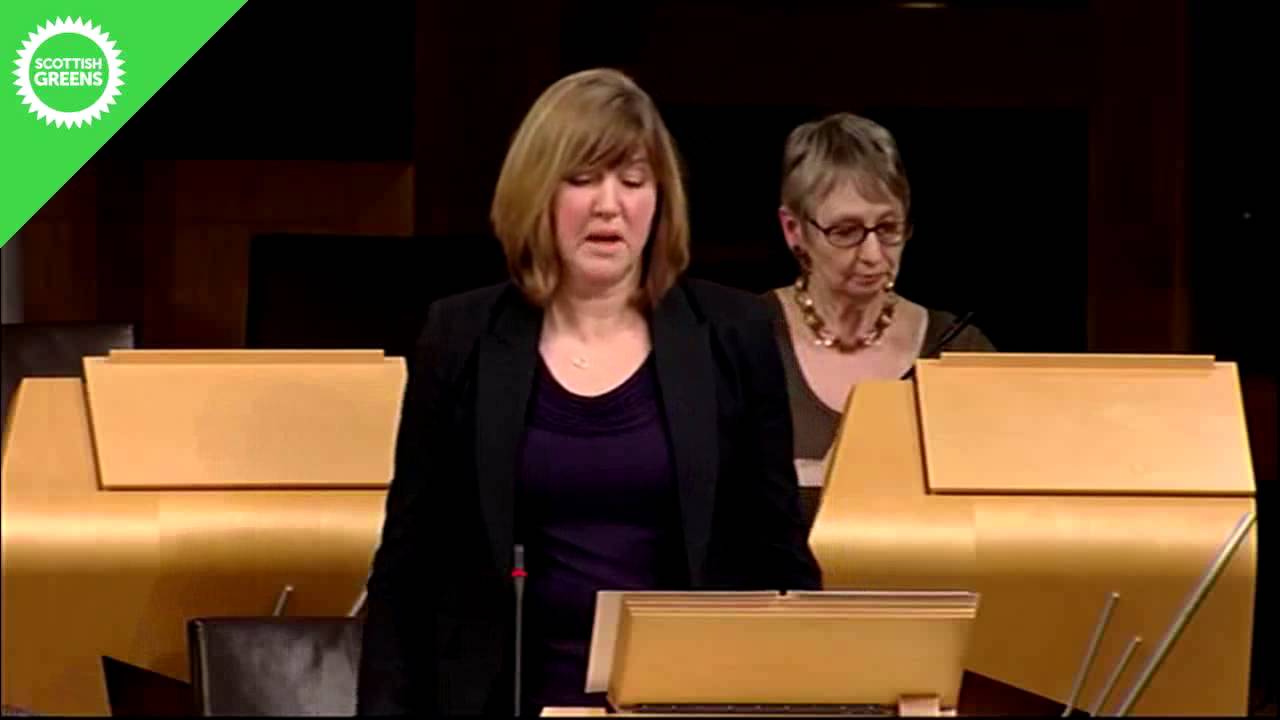 Alison Johnstone speaks on Scottish land reform