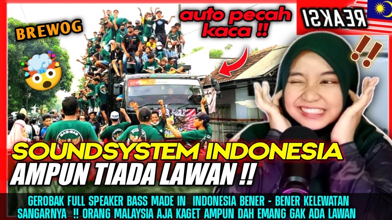 NGERI BANGET ❗❗😨😨 ORANG MALAYSIA NGUCAP DENGAR BREWOG SOUND NGAMUK 🇲🇾🇮🇩