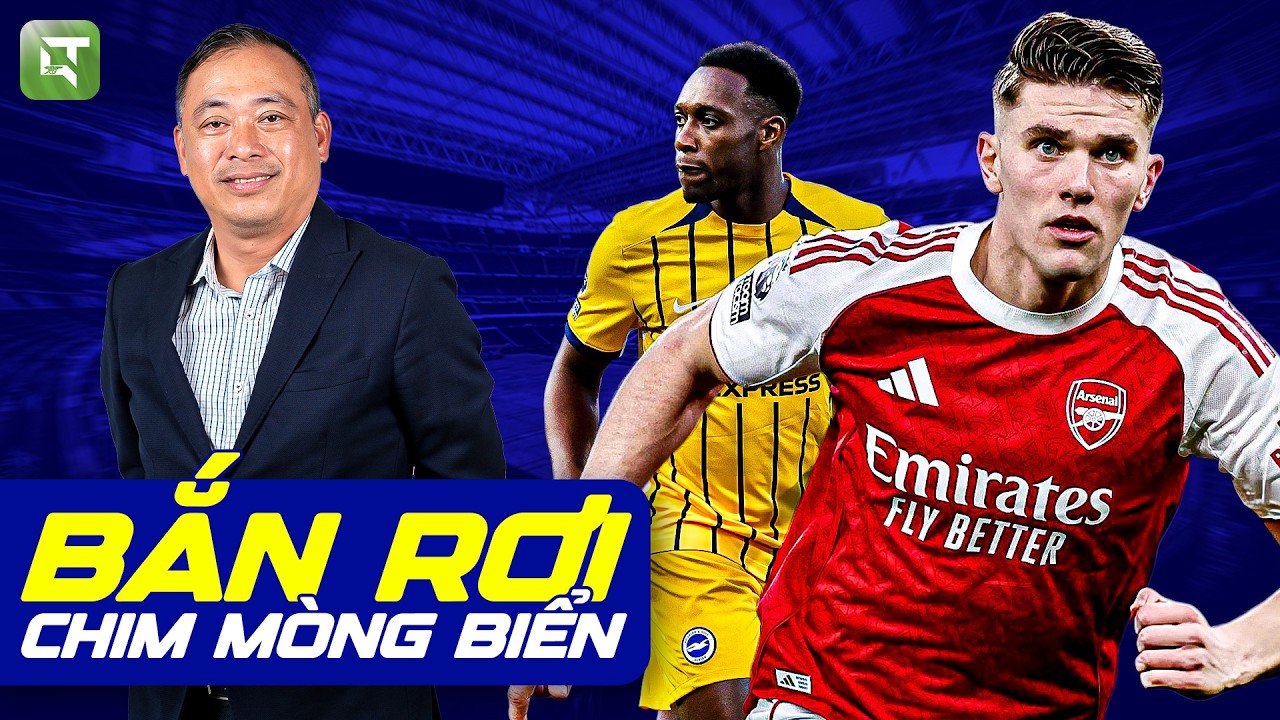 PREVIEW BRIGHTON - ARSENAL, CÚ SỐC LIVERPOOL | BLV QUANG TÙNG REACTION