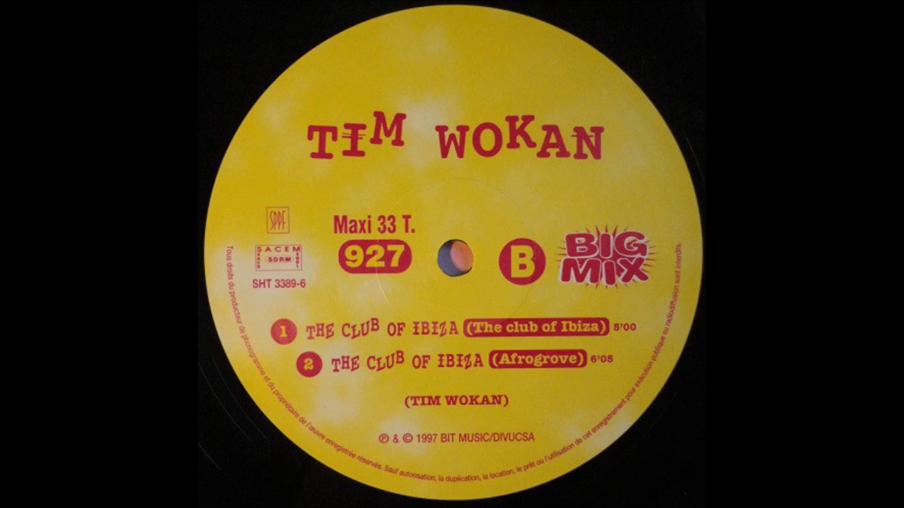 Tim Wokan - The Club Of Ibiza (1997)