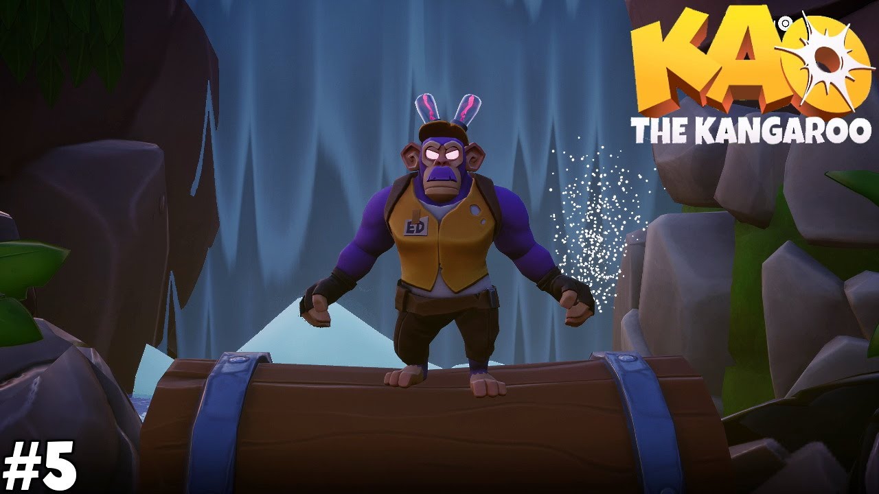 Kao The Kangaroo Walkthrough Gameplay (PS5) Part 5 - Crazy Deranged Monkey