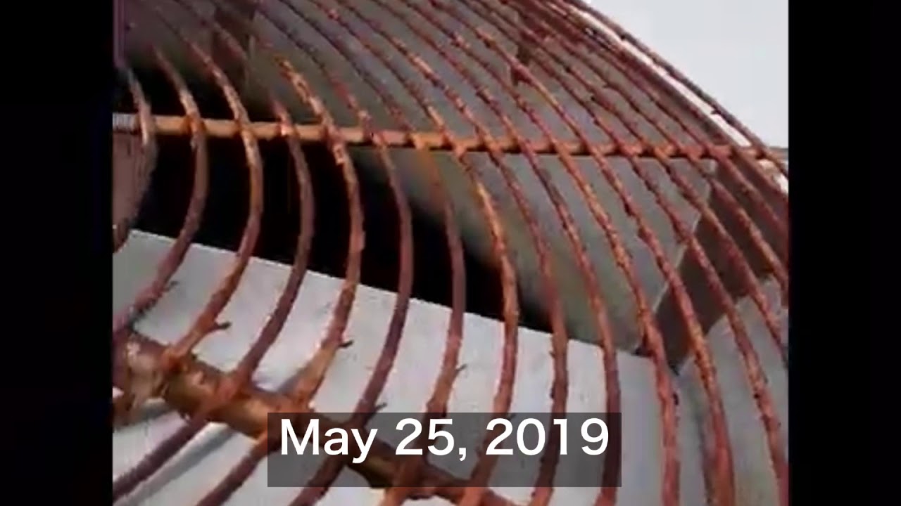 1995 Trane and 2009 Goodman gas packs at Wylde Snack Foods