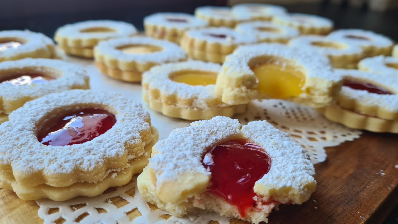 AID2021: Recette des SABLES &agrave; la CONFITURE et CARAMEL 100% &eacute;conomique et facile