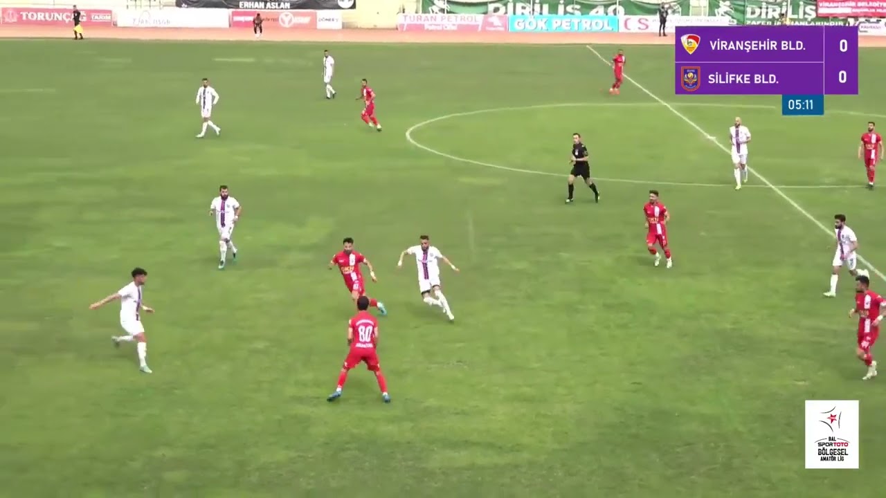 VİRANŞEHİR BELEDİYESPOR   SİLİFKE BELEDİYESPOR PLAYOFF MAÇI